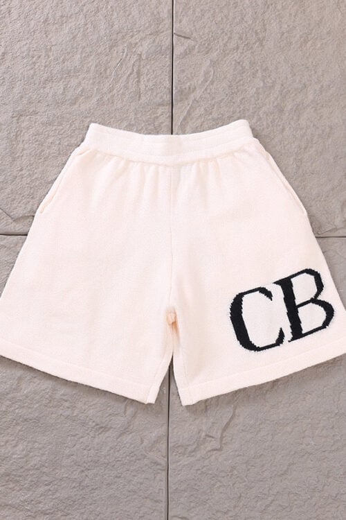 « CB » Shorts Beige