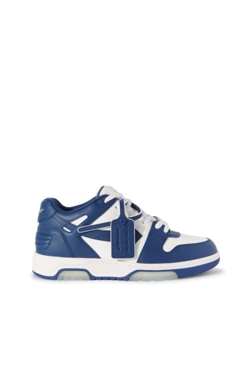 « Off » Sneaker Blue/White