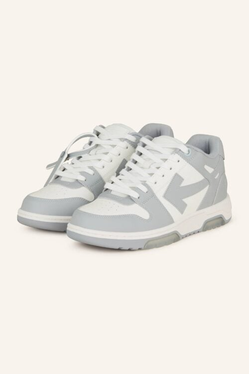 « Off » Sneaker Grey/White