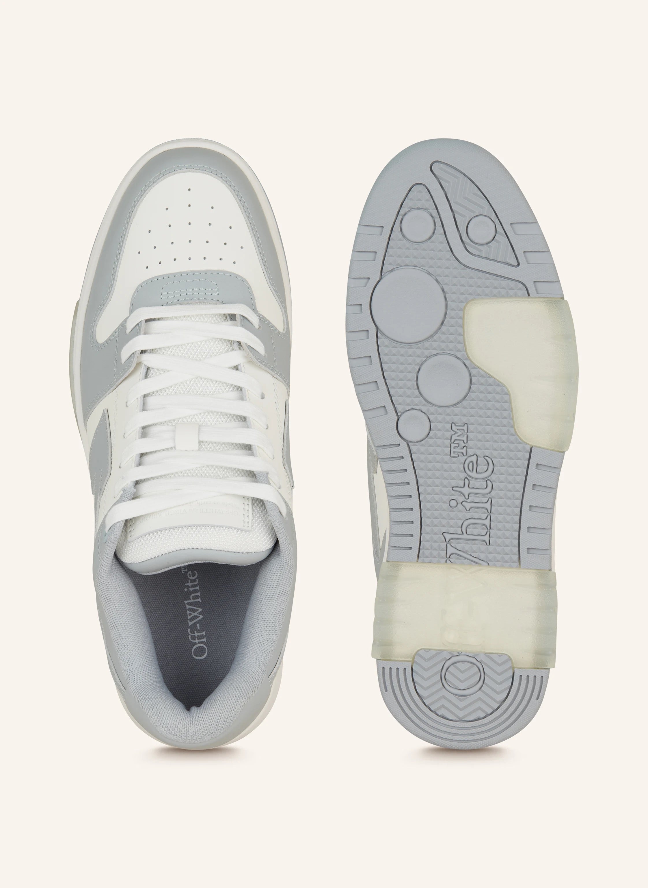 "Off" Sneaker Grey/White – Image 5
